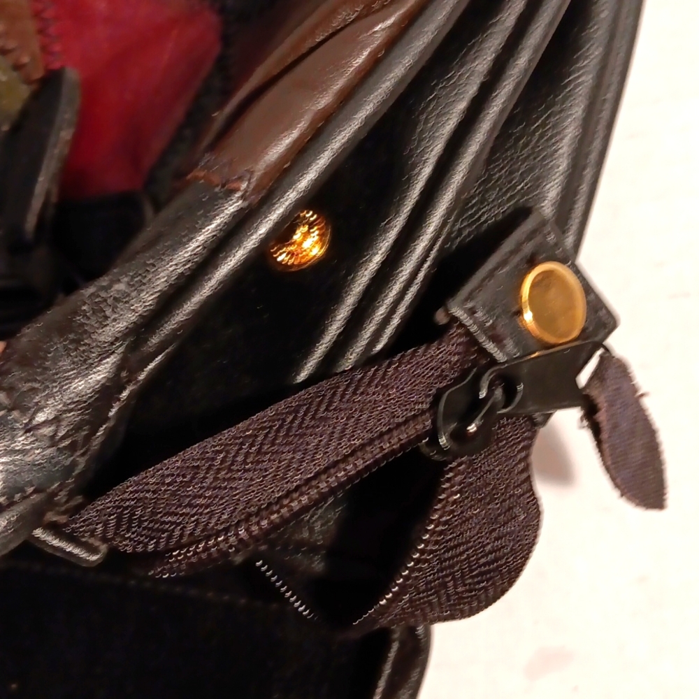 Leather Patchwork Purse - Picture 9 of 16
